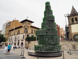 Árbol botellas Gijón 