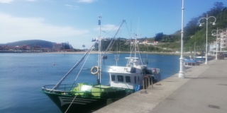 Fishing boats at Ribadesella 