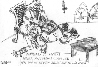 Writing On Newton