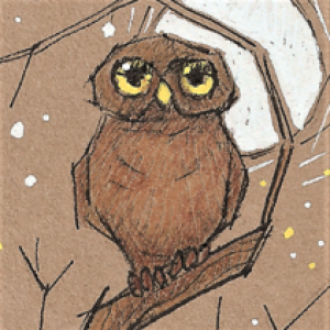 The Wee Owl Art